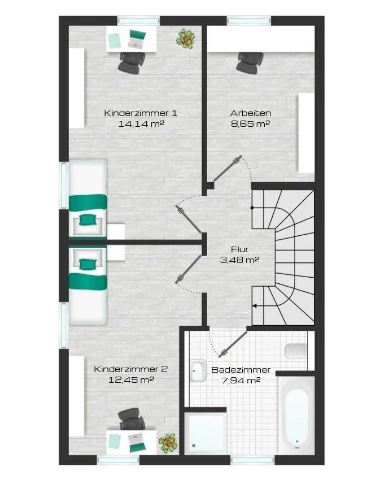 Grundriss OG